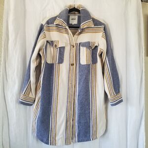 Aerie | 100% Cotton Plaid Shacket